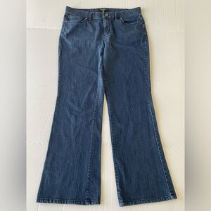 Talbots Dark Blue Boot Cut Jeans Petites